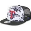 Men's Texas Rangers New Era White/Black Vacay 2.0 A-Frame Trucker 9FIFTY Snapback Hat -San Diego Padres Caps Sales black texas rangers vacay 20 a frame trucker 9fifty snapback hat ss5 p 200013044pv 1u lpchzaikwfew7nwit6jmv qttchsaoxbv4wh620gsf