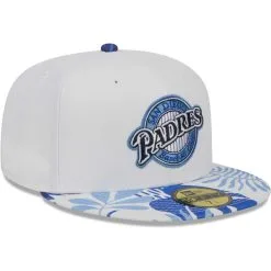 Men's San Diego Padres New Era White/Blue Flamingo 59FIFTY Fitted Hat -San Diego Padres Caps Sales blue san diego padres flamingo 59fifty fitted hat ss5 p 200016151pv 3u xn1lzbqvycuseu0ampjwv wu5nn9nvzbjn3futcpnp