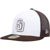 Men's San Diego Padres New Era White/Brown 2023 On-Field Batting Practice 59FIFTY Fitted Hat -San Diego Padres Caps Sales brown san diego padres 2023 on field batting practice 59fifty fitted hat ss5 p 4992565pv 1u q7i1sd8efv17pofo8w2yv ciejhbzlhe4uhm0ywxt8