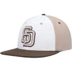 Men's San Diego Padres Pro Standard White/Brown Chocolate Ice Cream Drip Snapback Hat -San Diego Padres Caps Sales brown san diego padres chocolate ice cream drip snapback hat ss5 p 200006425pv 3u ndrenyaoczx7qsl5jymiv xw4lgvwsacbitsthitim