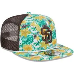 Men's San Diego Padres New Era White/Brown Tropic Floral Golfer Snapback Hat -San Diego Padres Caps Sales brown san diego padres tropic floral golfer snapback hat ss5 p 200012987pv 3u njzswzht6inms4cdpfiqv jlv3td9mgmsejuekorsz
