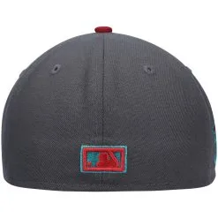 Men's New York Yankees New Era Graphite/Cardinal 1999 World Series Titlewave 59FIFTY Fitted Hat -San Diego Padres Caps Sales cardinal new york yankees 1999 world series titlewave 59fifty fitted hat pi4426000 altimages ff 4426167 2eeab236d8a6e443edf4alt4 full