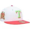 Men's Texas Rangers New Era White/Coral Globe Life Park Final Season Strawberry Lolli 59FIFTY Fitted Hat -San Diego Padres Caps Sales coral texas rangers globe life park final season strawberry lolli 59fifty fitted hat ss5 p 4770971pv 1u tokbpqfwiry6up0rdhjrv azgxso5hlyfkw9l7aydv