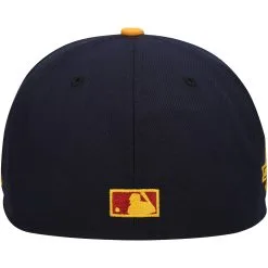 Men's Los Angeles Dodgers New Era Navy/Gold Primary Logo 59FIFTY Fitted Hat -San Diego Padres Caps Sales gold los angeles dodgers primary logo 59fifty fitted hat ss5 p 4937480pv 4u g0dohy85awmyhcnh19xhv d8mcrky3ba7vbve35faj