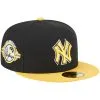 Men's New York Yankees New Era Black/Gold 59FIFTY Fitted Hat -San Diego Padres Caps Sales gold new york yankees 59fifty fitted hat ss5 p 200015982pv 1u kfpjukgzmbheorcskxpzv wyddganhbaxki6eaypcp