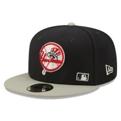 Men's New York Yankees New Era Navy/Gray Flawless 9FIFTY Snapback Hat