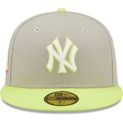 Men's New York Yankees New Era Gray/Green 45th Anniversary Cyber 59FIFTY Fitted Hat 7 Men's New York Yankees New Era Gray/Green 45th Anniversary Cyber 59FIFTY Fitted Hat -San Diego Padres Caps Sales green new york yankees 45th anniversary cyber 59fifty fitted hat pi4691000 altimages ff 4691857 98f027b366508de1be6balt2 full