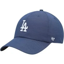 Men's Los Angeles Dodgers '47 Blue Oxford Tech Clean Up Adjustable Hat