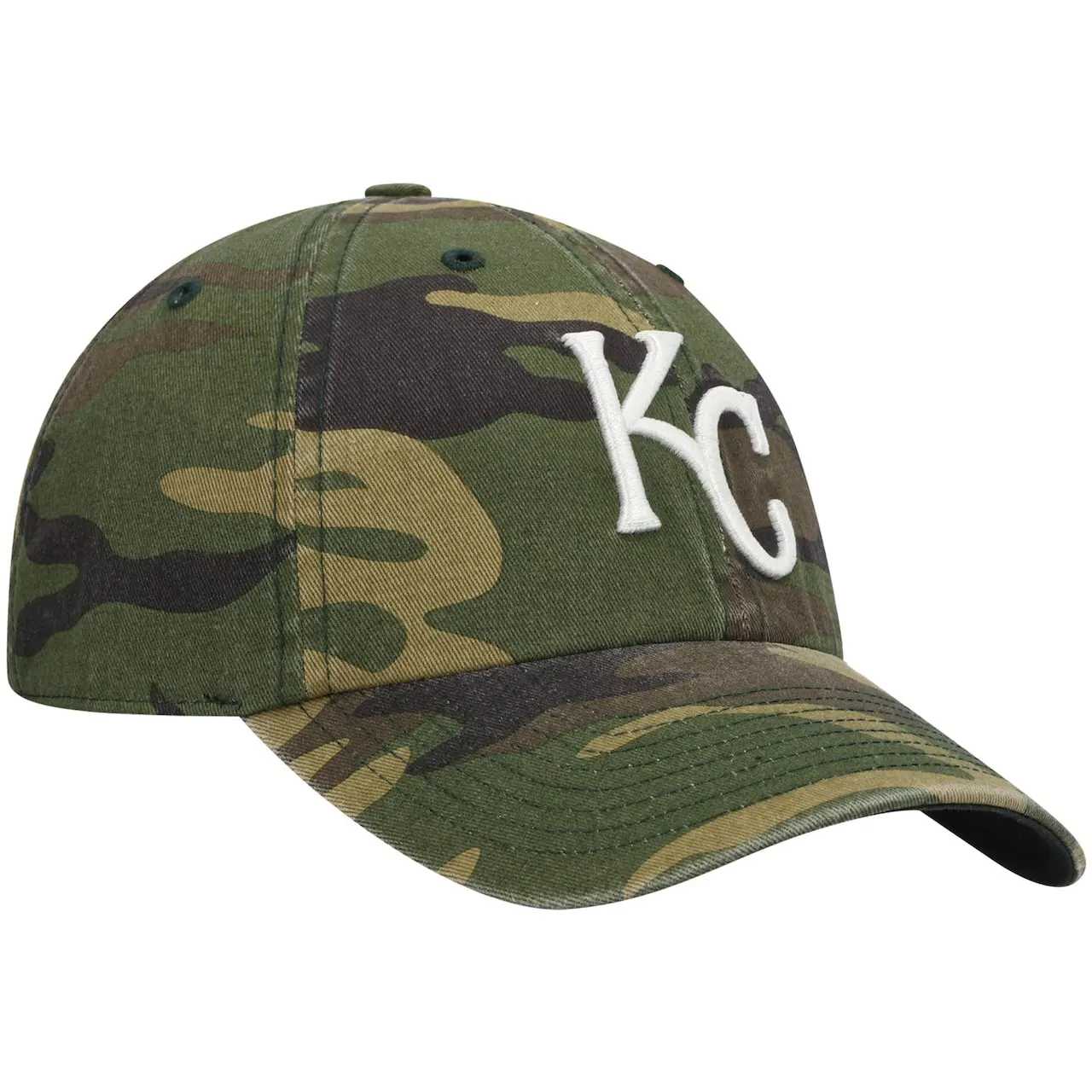 Men's Kansas City Royals '47 Camo Team Clean Up Adjustable Hat 5 Men's Kansas City Royals '47 Camo Team Clean Up Adjustable Hat - Image 3