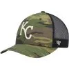 Men's Kansas City Royals '47 Camo Trucker Snapback Hat