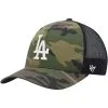 Men's Los Angeles Dodgers '47 Camo Trucker Snapback Hat