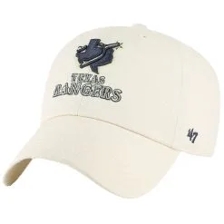 Men's Texas Rangers '47 Cream 2023 City Connect Clean Up Adjustable Hat