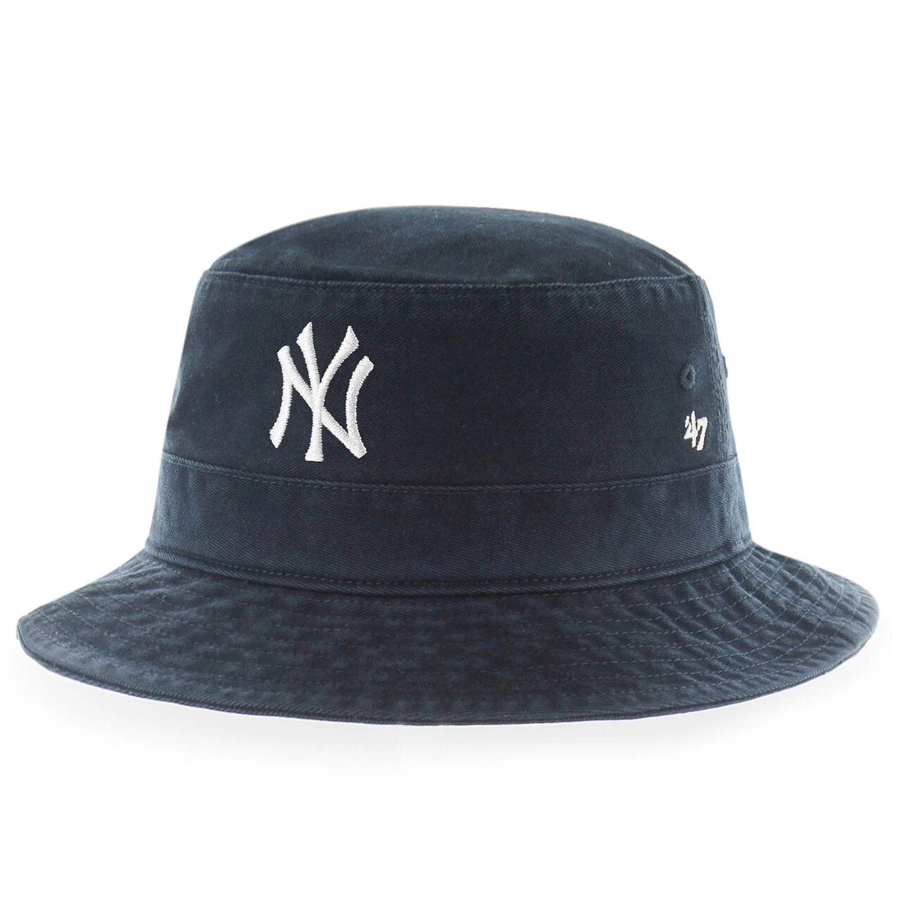 Men's New York Yankees '47 Navy Primary Bucket Hat 3 Men's New York Yankees '47 Navy Primary Bucket Hat