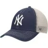 Men's New York Yankees '47 Navy Trawler Clean Up Trucker Snapback Hat