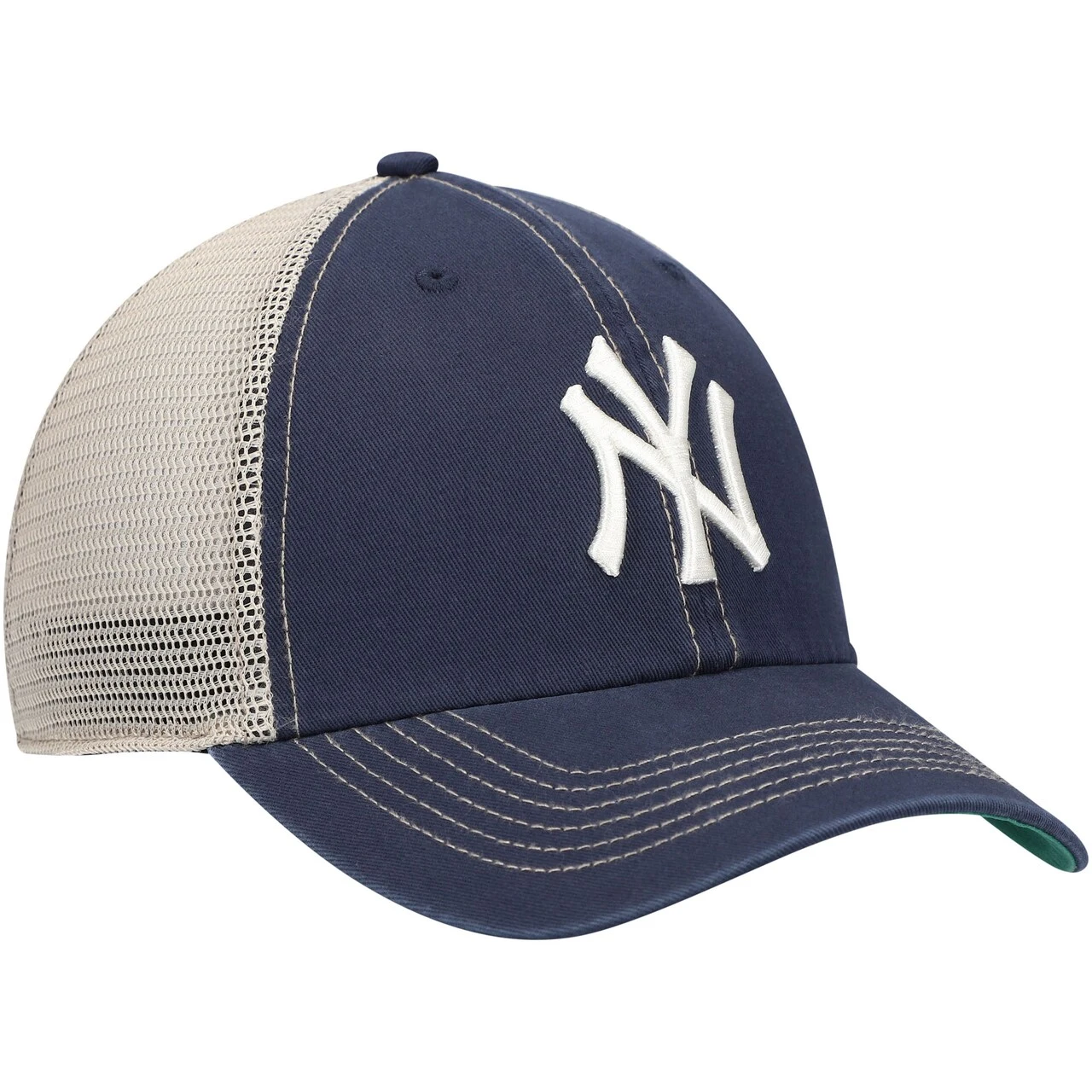 Men's New York Yankees '47 Navy Trawler Clean Up Trucker Snapback Hat 5 Men's New York Yankees '47 Navy Trawler Clean Up Trucker Snapback Hat - Image 3