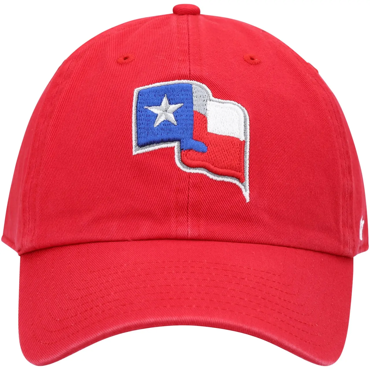Men's Texas Rangers '47 Red Clean Up Team Adjustable Hat 4 Men's Texas Rangers '47 Red Clean Up Team Adjustable Hat - Image 2