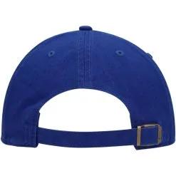 Men's Brooklyn Dodgers '47 Royal 1949 Logo Cooperstown Collection Clean Up Adjustable Hat -San Diego Padres Caps Sales mens 47 royal brooklyn dodgers 1949 logo cooperstown collection clean up adjustable hat pi3872000 altimages ff 3872957 ac75b88f19feb97bed72alt4 full