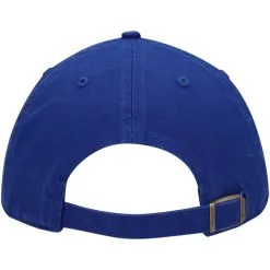 Men's Brooklyn Dodgers '47 Royal Logo Cooperstown Collection Clean Up Adjustable Hat -San Diego Padres Caps Sales mens 47 royal brooklyn dodgers logo cooperstown collection clean up adjustable hat pi3872000 altimages ff 3872972 ef0aa5581aa93a164212alt4 full