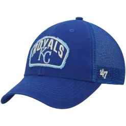 Men's Kansas City Royals '47 Royal Cledus MVP Trucker Snapback Hat
