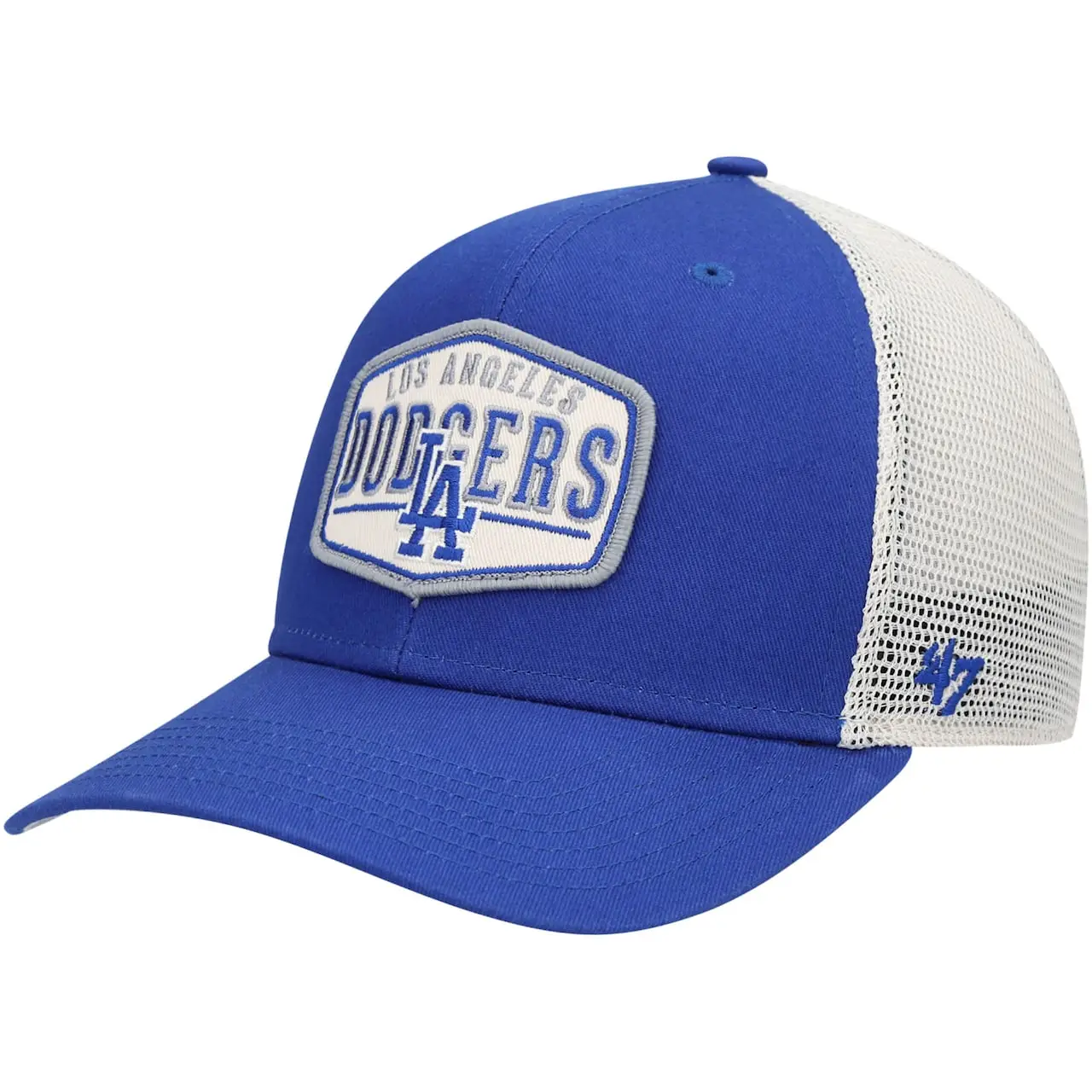 Men's Los Angeles Dodgers '47 Royal Shumay MVP Snapback Adjustable Hat 3 Men's Los Angeles Dodgers '47 Royal Shumay MVP Snapback Adjustable Hat