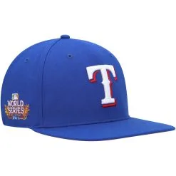 Men's Texas Rangers '47 Royal 2011 World Series Sure Shot Captain Snapback Hat