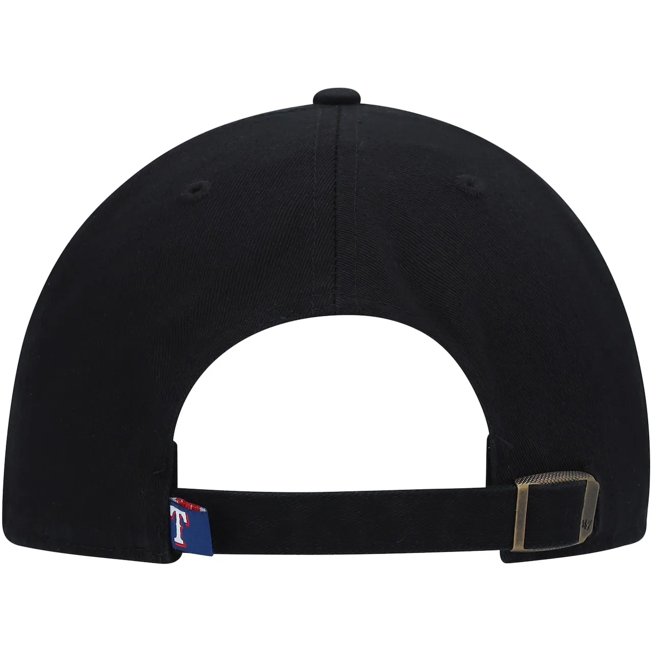 Men's Texas Rangers '47 Black On Black Logo Clean Up Adjustable Hat 6 Men's Texas Rangers '47 Black On Black Logo Clean Up Adjustable Hat - Image 4