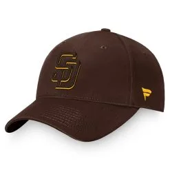 Men's San Diego Padres Fanatics Branded Brown Fundamental Shadow Snapback Hat