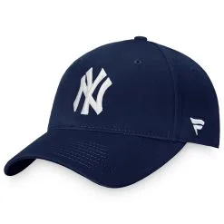 Men's New York Yankees Fanatics Branded Navy Cooperstown Collection Core Adjustable Hat