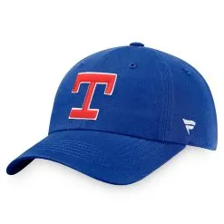 Men's Texas Rangers Fanatics Branded Royal Cooperstown Collection Core Adjustable Hat