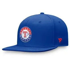 Men's Texas Rangers Fanatics Branded Royal Iconic Team Patch Fitted Hat