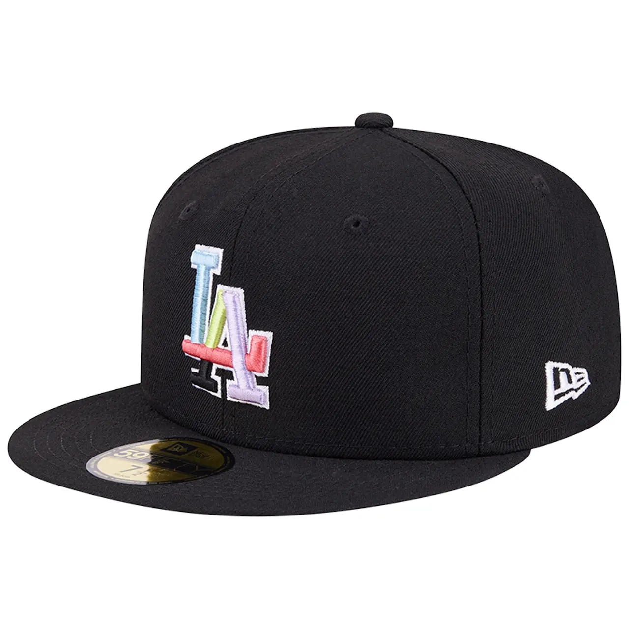 Men's Los Angeles Dodgers New Era Black Multi-Color Pack 59FIFTY Fitted Hat 5 Men's Los Angeles Dodgers New Era Black Multi-Color Pack 59FIFTY Fitted Hat - Image 3