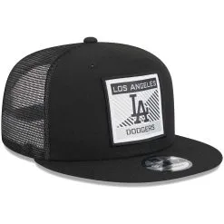 Men's Los Angeles Dodgers New Era Black Scratch Squared Trucker 9FIFTY Snapback Hat -San Diego Padres Caps Sales mens new era black los angeles dodgers scratch squared trucker 9fifty snapback hat ss5 p 200013003pv 3u bcdv3tpzl503gehsmmv8v ygu4iafotn0iwvw8ygt6