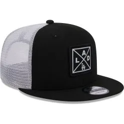 Men's Los Angeles Dodgers New Era Black Vert Squared Trucker 9FIFTY Hat 8 Men's Los Angeles Dodgers New Era Black Vert Squared Trucker 9FIFTY Hat -San Diego Padres Caps Sales mens new era black los angeles dodgers vert squared trucker 9fifty hat ss5 p 4851084pv 3u bx2ah57qgeqo5jsnx8i7v 3q0vnfjatxxe3in4wv98