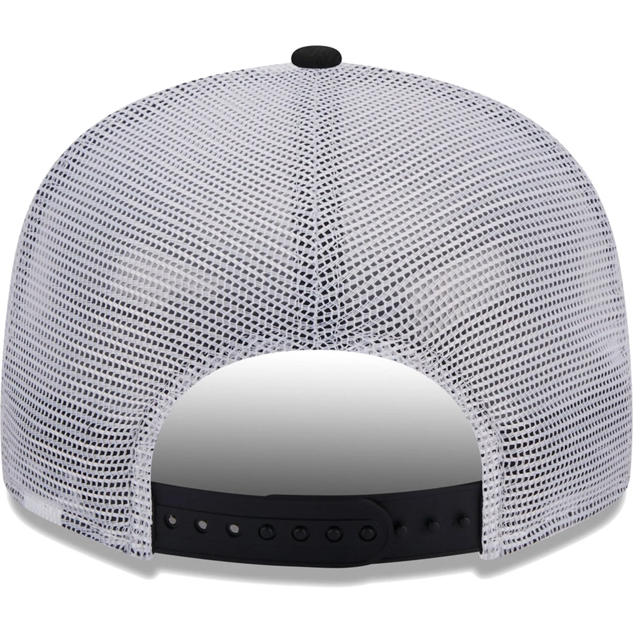 Men's Los Angeles Dodgers New Era Black Vert Squared Trucker 9FIFTY Hat 6 Men's Los Angeles Dodgers New Era Black Vert Squared Trucker 9FIFTY Hat - Image 4