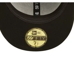 Men's New York Yankees New Era Black Flutter 59FIFTY Fitted Hat -San Diego Padres Caps Sales mens new era black new york yankees flutter 59fifty fitted hat pi4596000 altimages ff 4596783 78b814d7584c60cb069ealt5 full