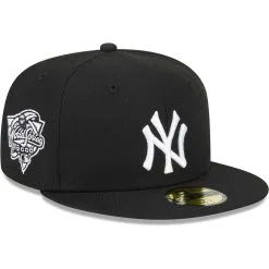 Men's New York Yankees New Era Black Sidepatch 59FIFTY Fitted Hat