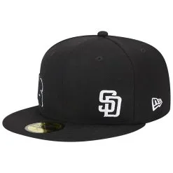 Men's San Diego Padres New Era Black Jersey 59FIFTY Fitted Hat -San Diego Padres Caps Sales mens new era black san diego padres jersey 59fifty fitted hat ss5 p 200006550pv 3u z5tumzjtsfxdxf3qp0gev biydevau2st9pbraxvp1