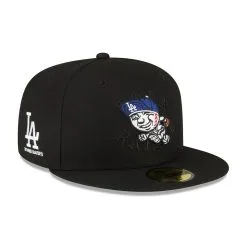 Men's Los Angeles Dodgers New Era Born X Raised Black Mr. Cartoon 59FIFTY Fitted Hat -San Diego Padres Caps Sales mens new era born x raised black los angeles dodgers mr cartoon 59fifty fitted hat ss5 p 200007976pv 3u wqxsklovr6hva62zgxchv nitwgynqg2aosfa0t0xv
