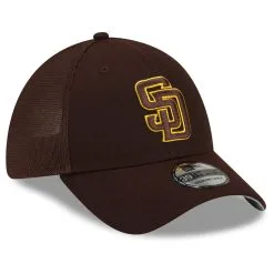 Men's San Diego Padres New Era Brown 2023 Batting Practice 39THIRTY Flex Hat -San Diego Padres Caps Sales mens new era brown san diego padres 2023 batting practice 39thirty flex hat pi4418000 altimages ff 4418441 85944ef3401cb6838bf1alt3 full