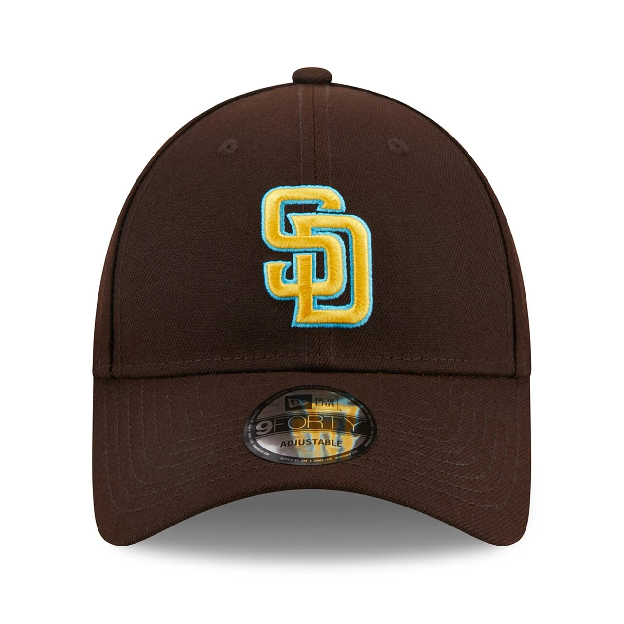 Men's San Diego Padres New Era Brown 2023 MLB Father's Day 9FORTY Adjustable Hat 4 Men's San Diego Padres New Era Brown 2023 MLB Father's Day 9FORTY Adjustable Hat - Image 2
