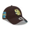 Men's San Diego Padres New Era Brown 2023 MLB Father's Day 9TWENTY Adjustable Hat