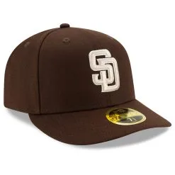 Men's San Diego Padres New Era Brown Alternate 2020 Authentic Collection On-Field Low Profile 59FIFTY Fitted Hat -San Diego Padres Caps Sales mens new era brown san diego padres alternate 2020 authentic collection on field low profile 59fifty fitted hat pi3733000 altimages ff 3733644 6b867a72d8e12a810c0ealt3 full