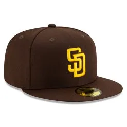 Men's San Diego Padres New Era Brown Authentic Collection On-Field 59FIFTY Fitted Hat -San Diego Padres Caps Sales mens new era brown san diego padres authentic collection on field 59fifty fitted hat pi3732000 altimages ff 3732108 a38ff07ce55afd92abc9alt3 full