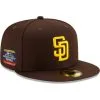 Men's San Diego Padres New Era Brown On-Field 2023 World Tour Mexico City Series 59FIFTY Fitted Hat