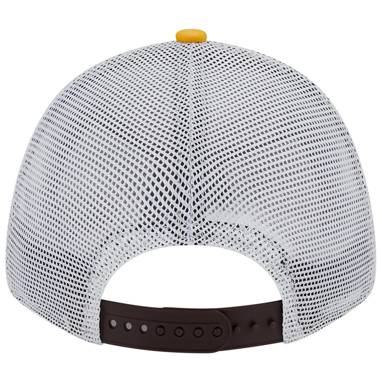 Men's San Diego Padres New Era Brown Two-Tone Patch 9FORTY Snapback Hat 6 Men's San Diego Padres New Era Brown Two-Tone Patch 9FORTY Snapback Hat - Image 4