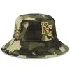 Men's Kansas City Royals New Era Camo 2022 Armed Forces Day Bucket Hat