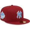Men's New York Yankees New Era Cardinal 1999 World Series Air Force Blue Undervisor 59FIFTY Fitted Hat -San Diego Padres Caps Sales mens new era cardinal new york yankees 1999 world series air force blue undervisor 59fifty fitted hat pi4735000 altimages ff 4735042 ade4a489b99179667b04alt1 full