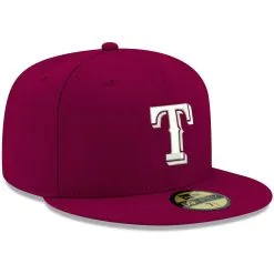 Men's Texas Rangers New Era Cardinal White Logo 59FIFTY Fitted Hat -San Diego Padres Caps Sales mens new era cardinal texas rangers white logo 59fifty fitted hat pi4208000 altimages ff 4208795 032dc5027a9fd32e3cdcalt3 full