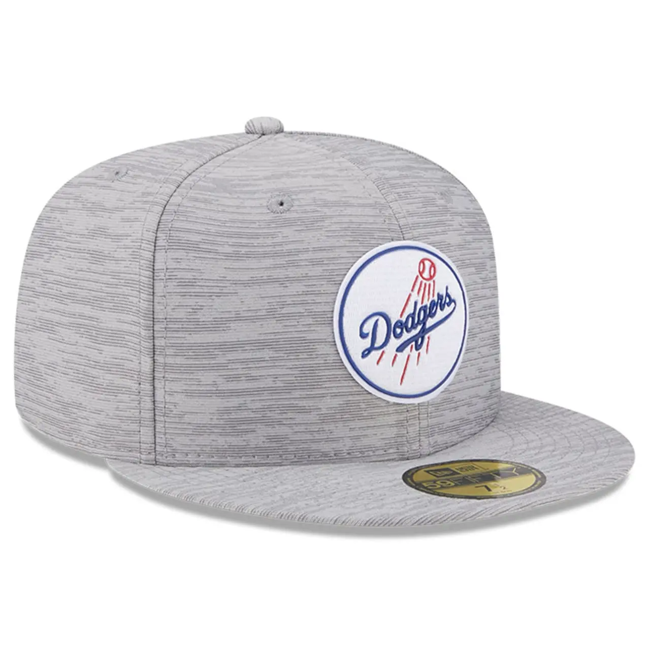 Men's Los Angeles Dodgers New Era Gray 2023 Clubhouse 59FIFTY Fitted Hat 5 Men's Los Angeles Dodgers New Era Gray 2023 Clubhouse 59FIFTY Fitted Hat - Image 3