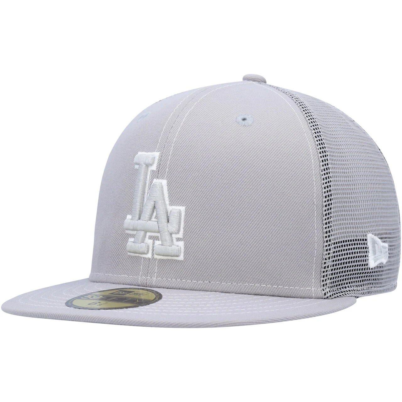 Men's Los Angeles Dodgers New Era Gray 2023 On-Field Batting Practice 59FIFTY Fitted Hat 3 Men's Los Angeles Dodgers New Era Gray 2023 On-Field Batting Practice 59FIFTY Fitted Hat